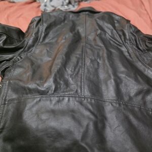 Women's Black Leather Jacket